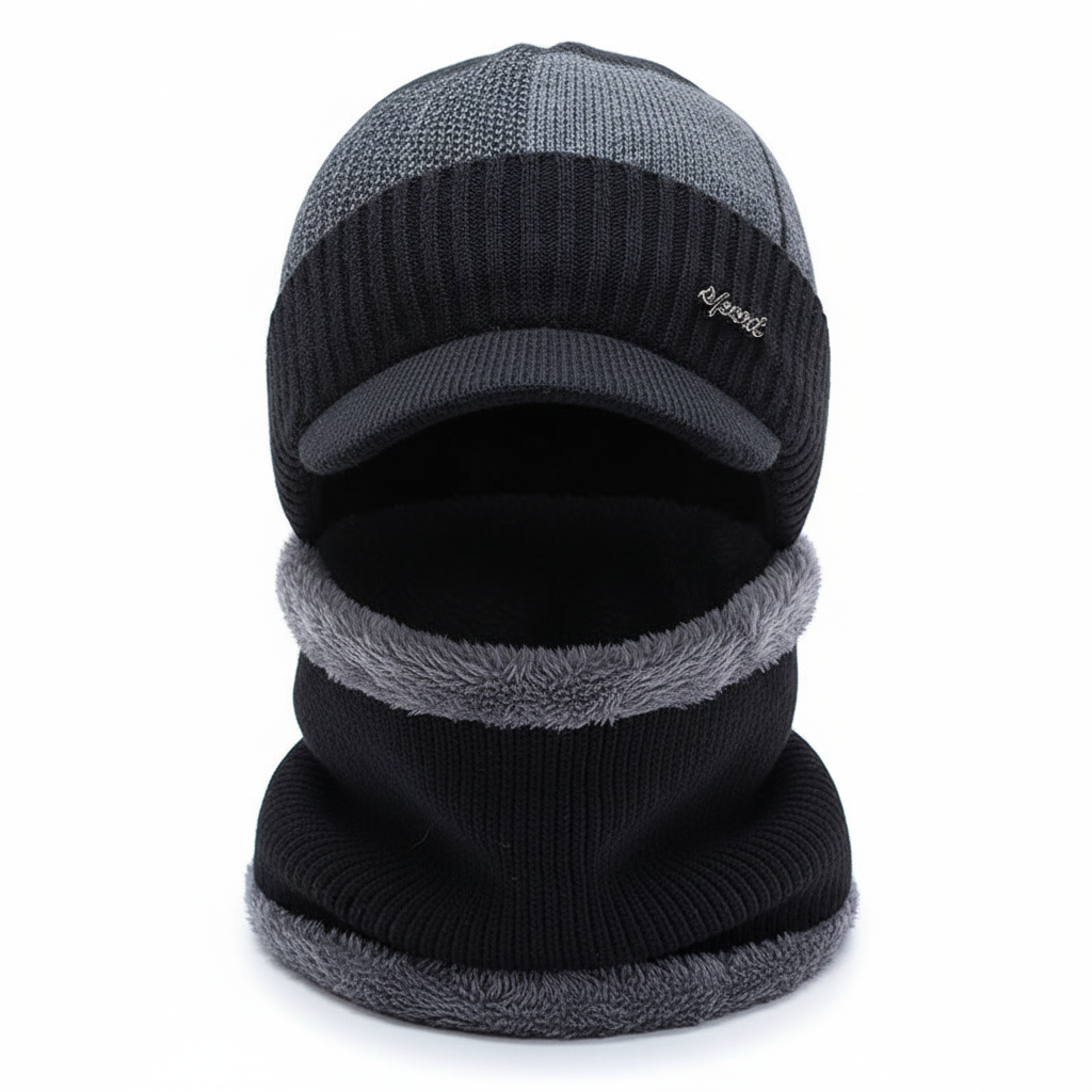 Ciepła czapka z osłoną na twarz - WinterCap