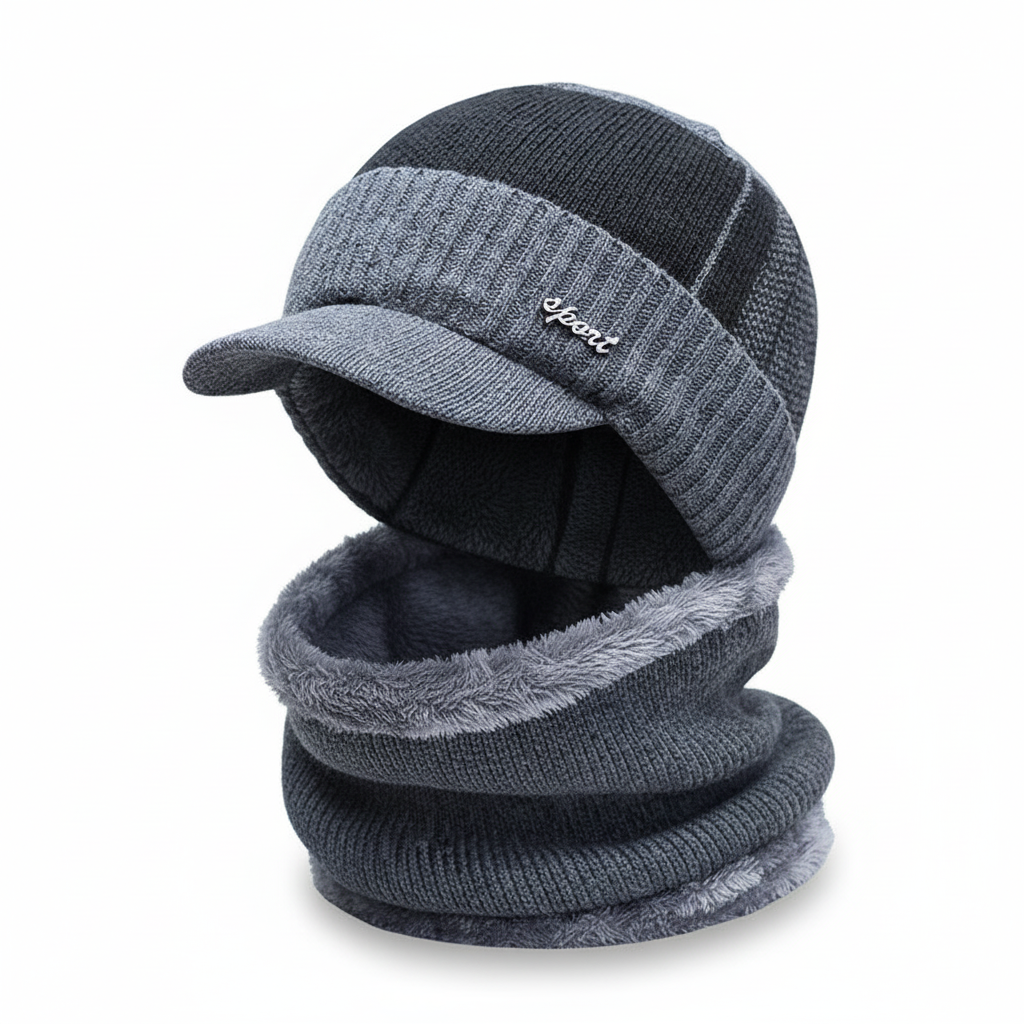 Ciepła czapka z osłoną na twarz - WinterCap