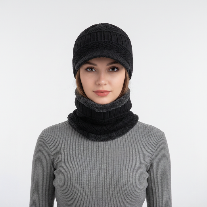 Ciepła czapka z osłoną na twarz - WinterCap