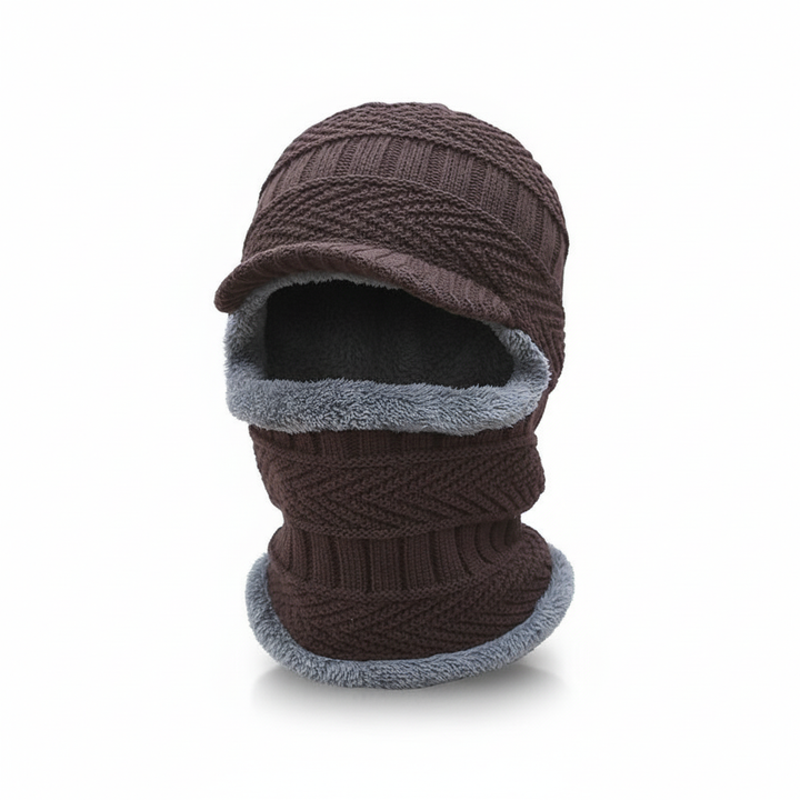 Ciepła czapka z osłoną na twarz - WinterCap