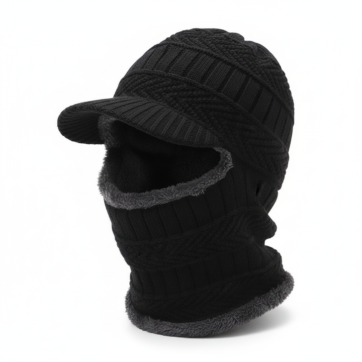Ciepła czapka z osłoną na twarz - WinterCap