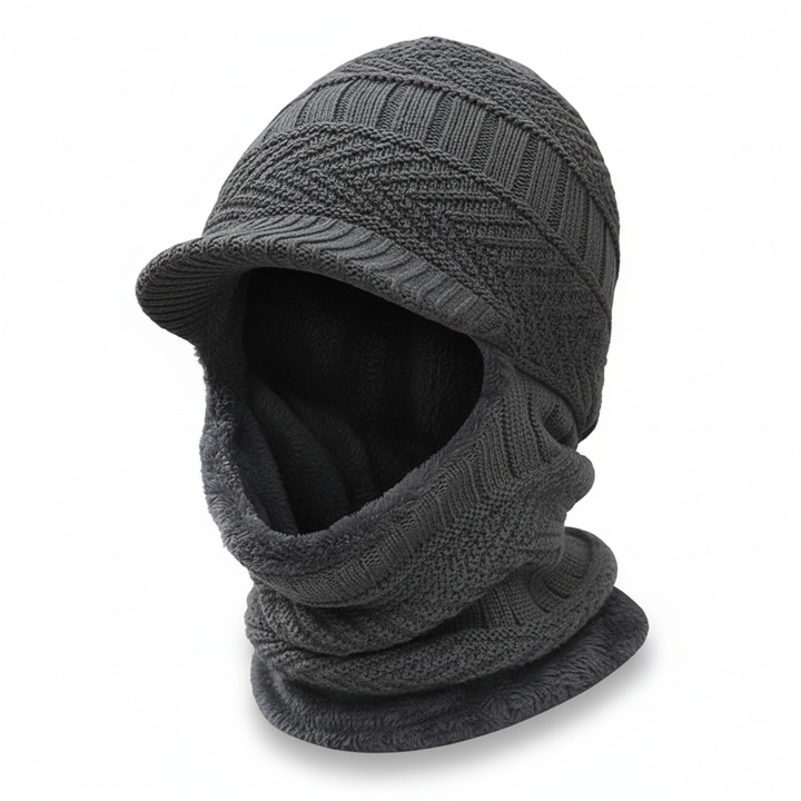 Ciepła czapka z osłoną na twarz - WinterCap