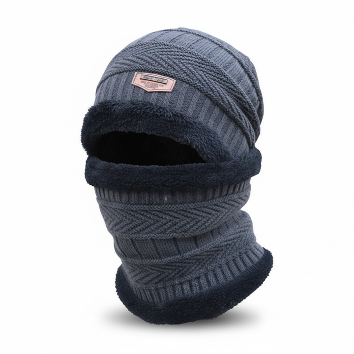 Ciepła czapka z osłoną na twarz - WinterCap
