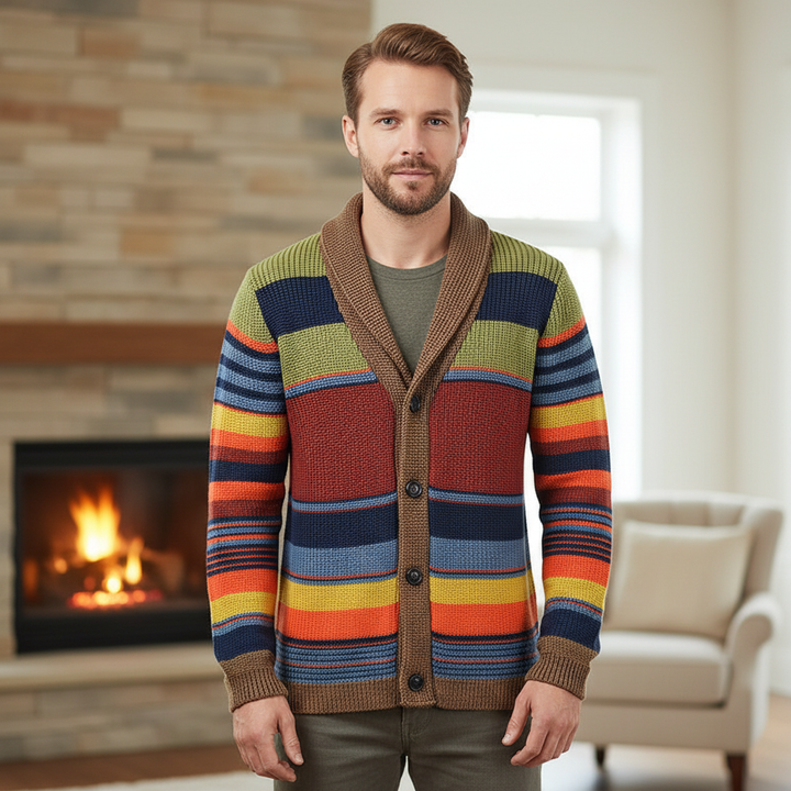 Cieplejszy sweter-kardigan - Marius