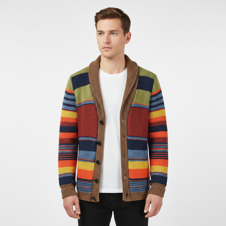 Cieplejszy sweter-kardigan - Marius