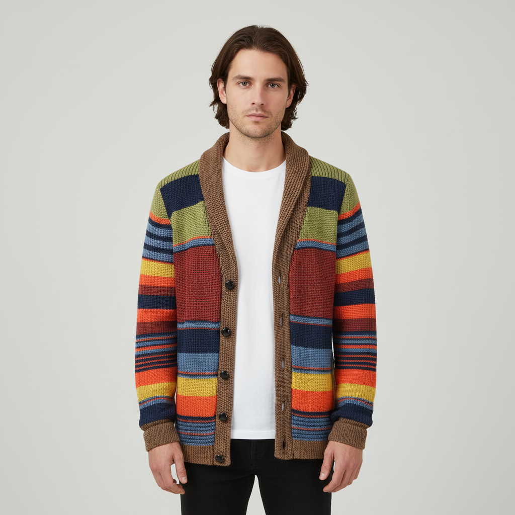 Cieplejszy sweter-kardigan - Marius