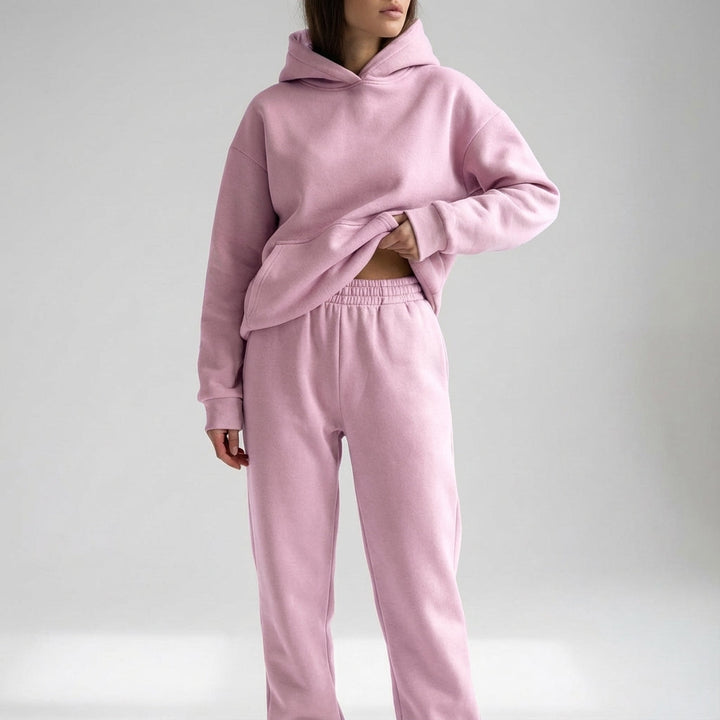 Miękki materiałowy dres - Katherine