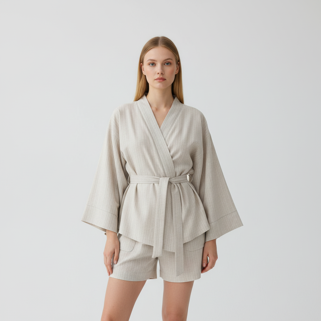 Miękki kimono z szortami - ComfortKimono