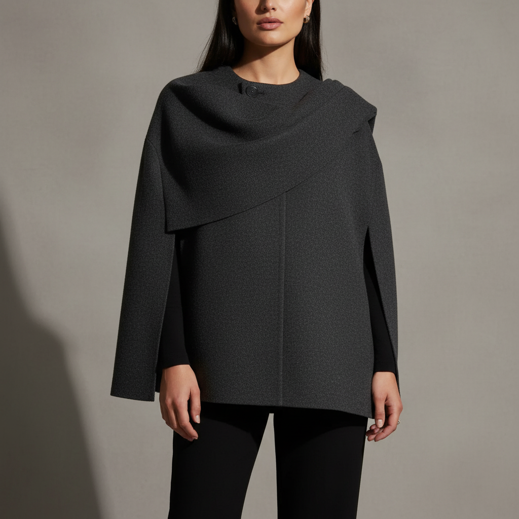 Szeroka moda peleryna - Leilani