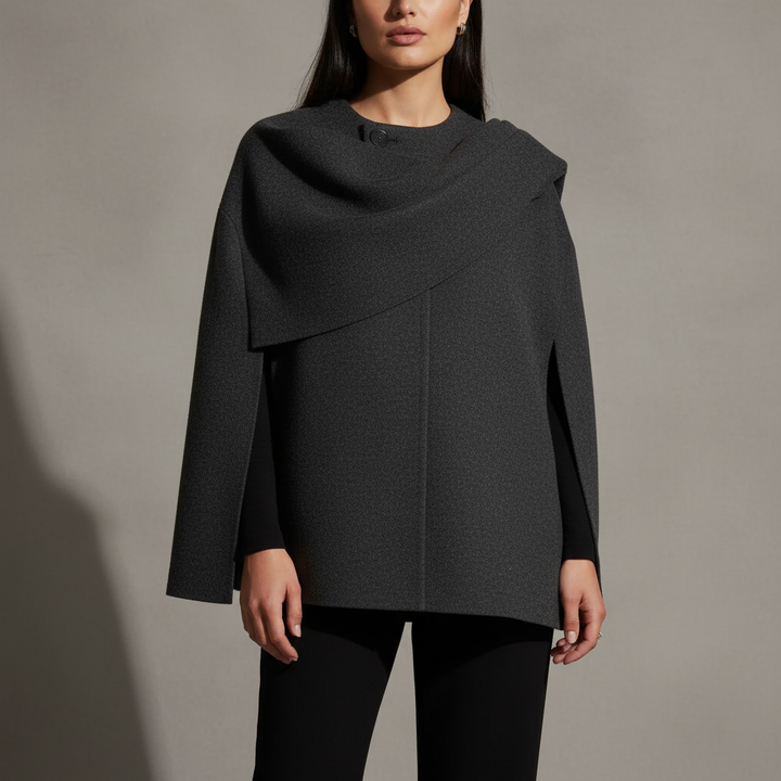 Szeroka moda peleryna - Leilani