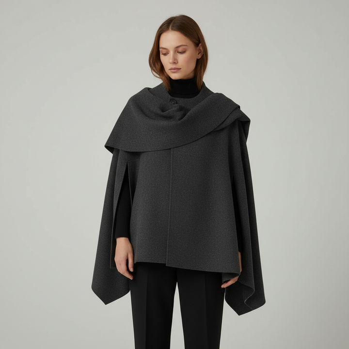 Szeroka moda peleryna - Leilani