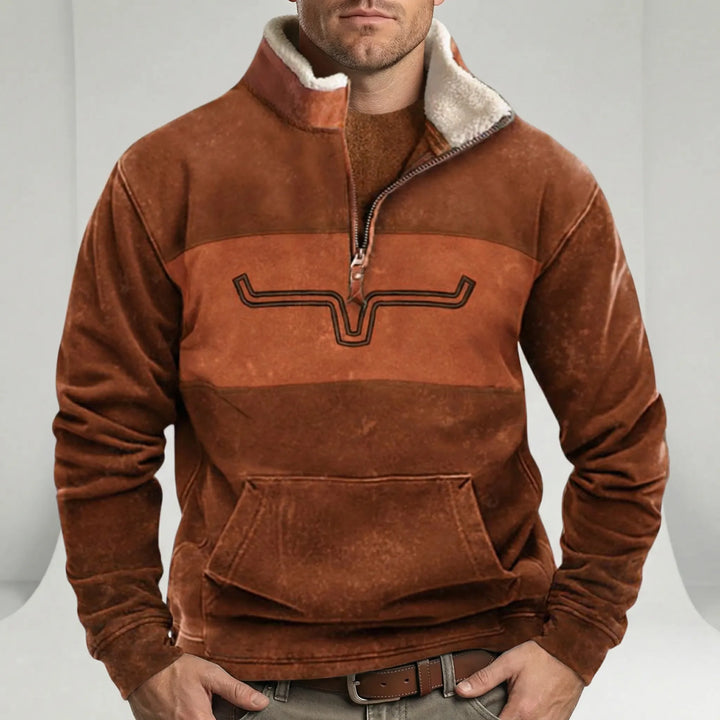 Sweter inspirowany westernem - Jaden