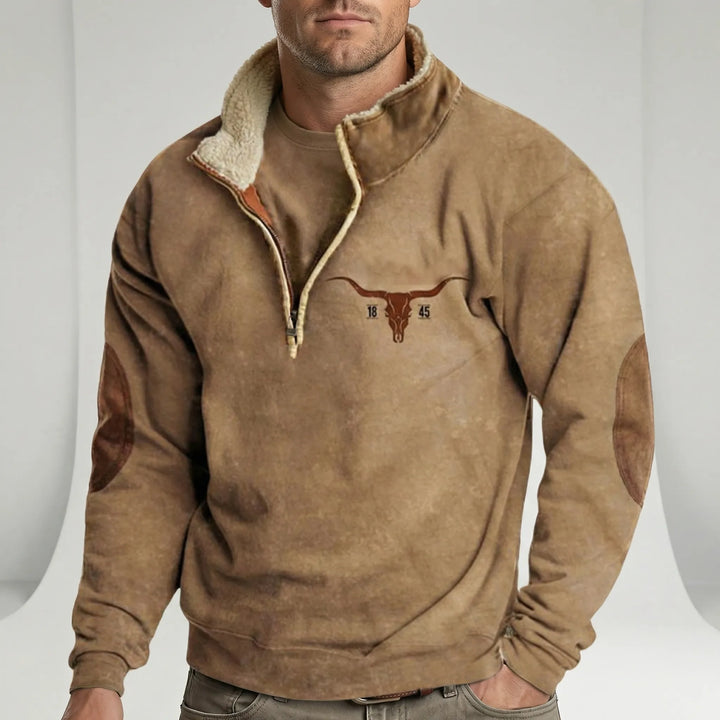 Sweter inspirowany westernem - Jaden