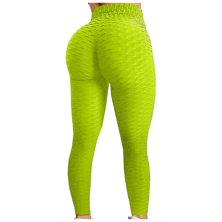 Legginsy sportowe damskie push up wysoki stan modelujące fitness