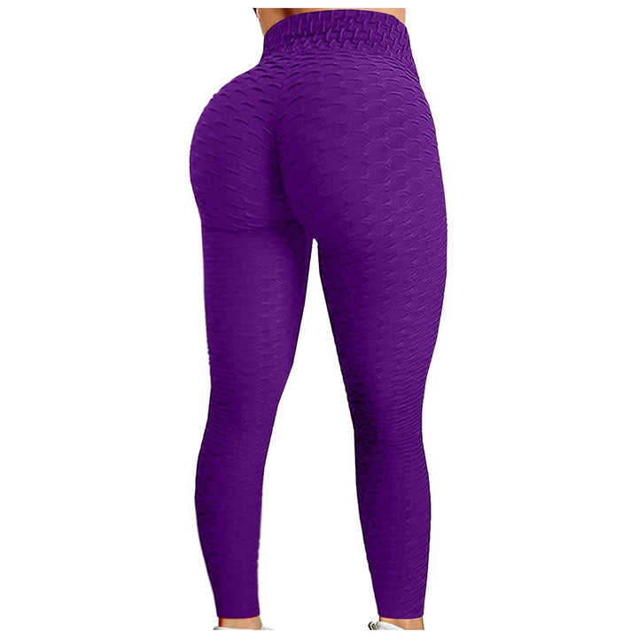Legginsy sportowe damskie push up wysoki stan modelujące fitness