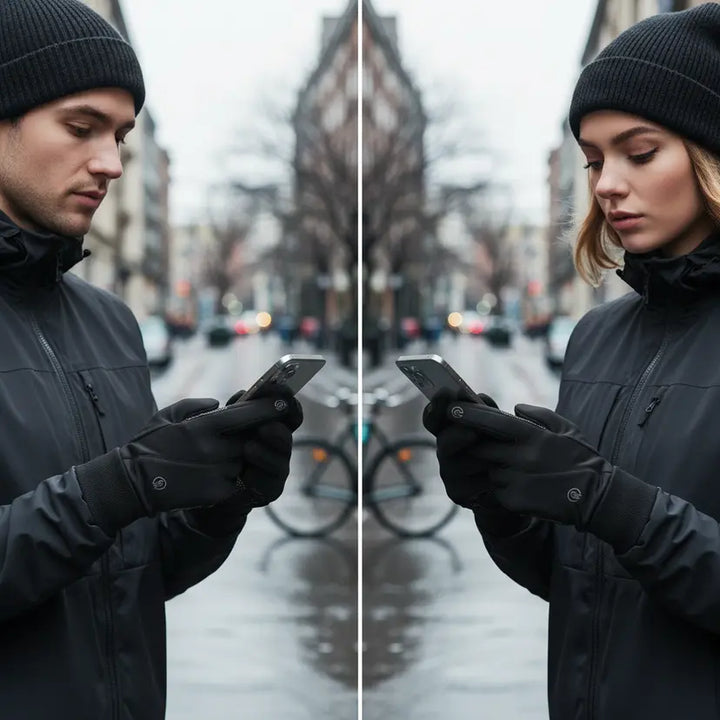 Rękawice wiatroszczelne z funkcją dotykową - TouchWarm