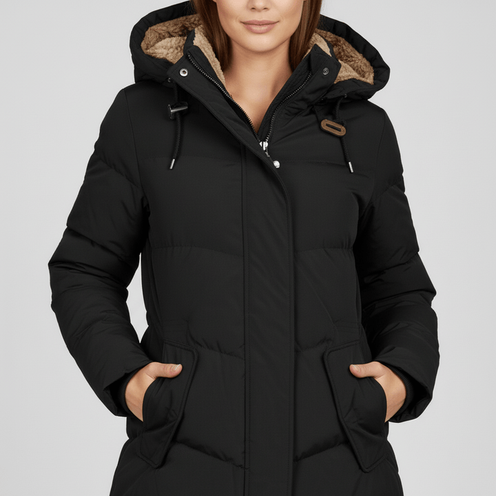 Parka zimowa z kapturem - Emelie