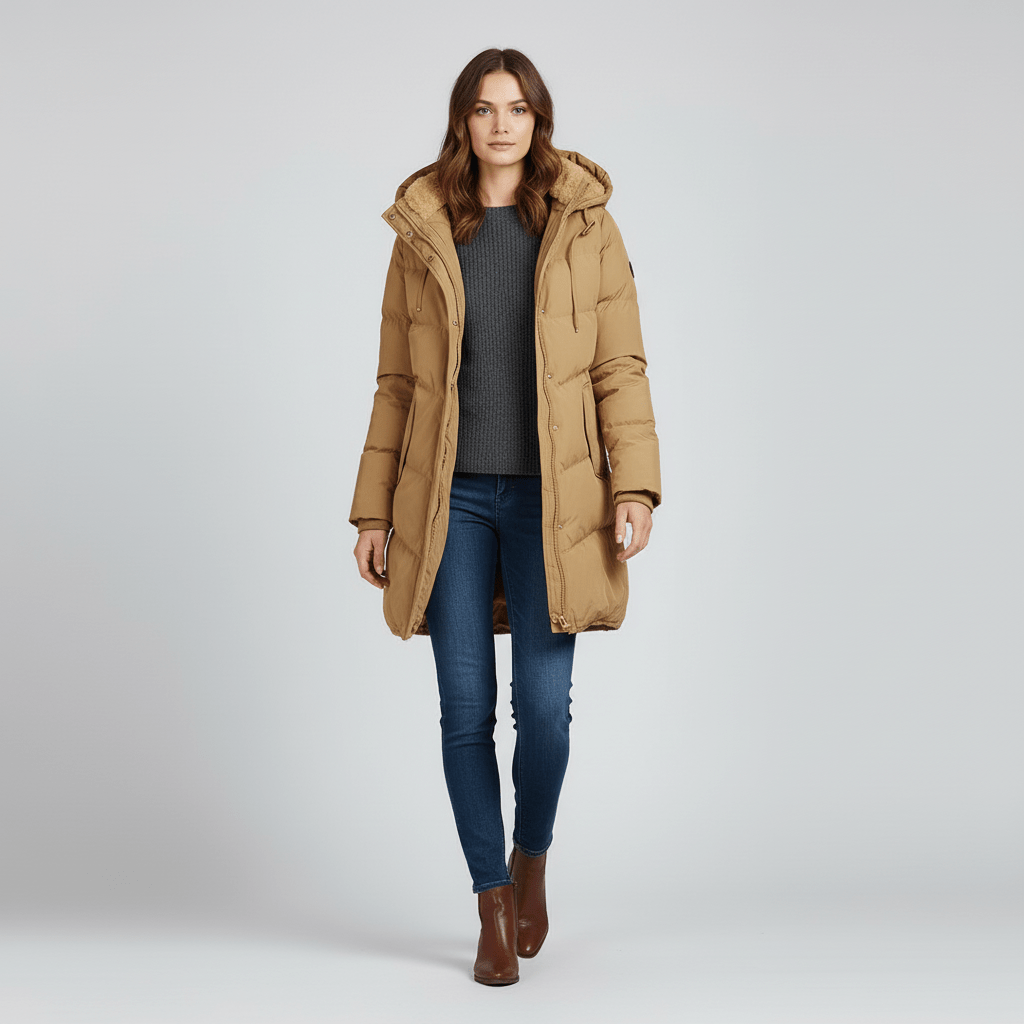 Parka zimowa z kapturem - Emelie