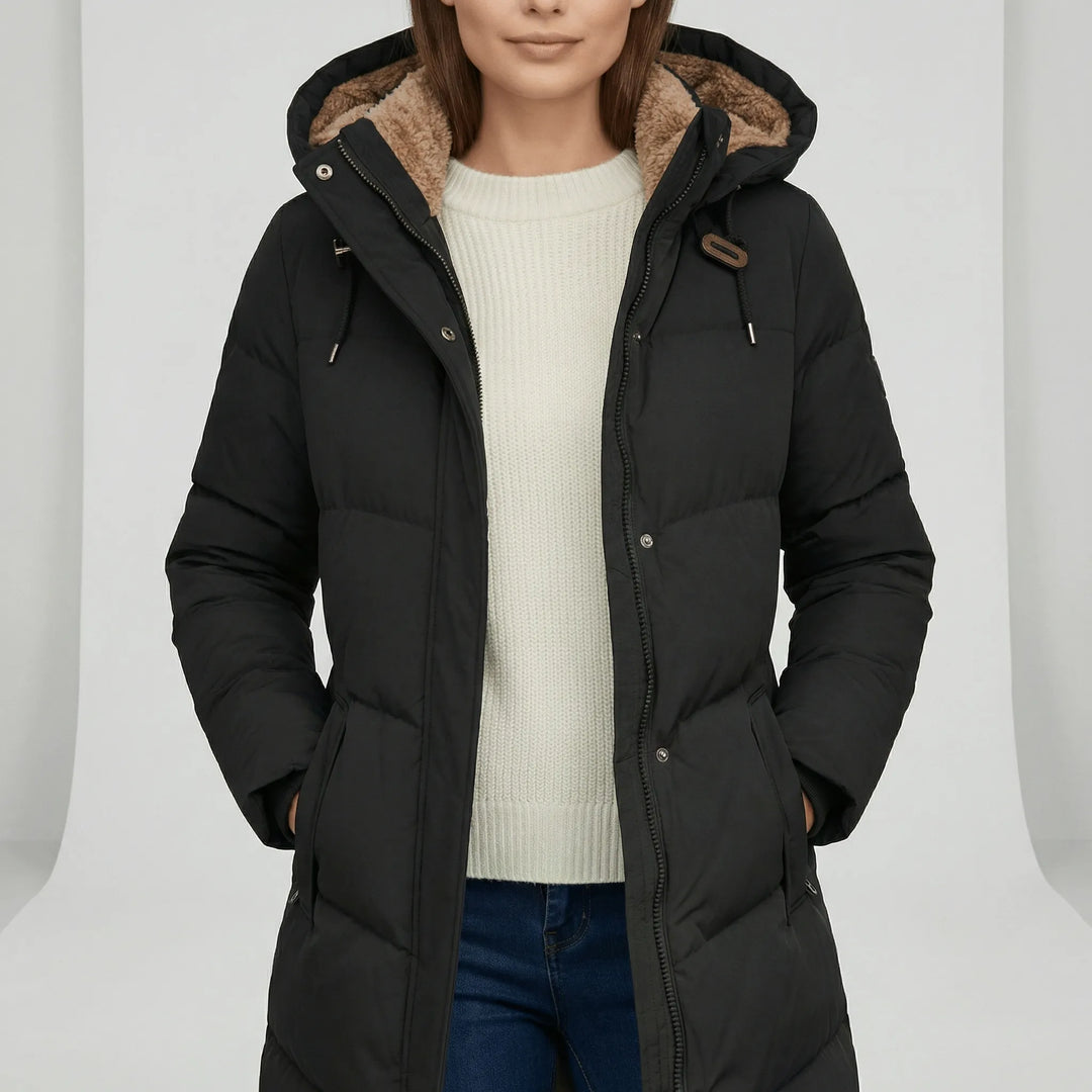 Parka zimowa z kapturem - Emelie