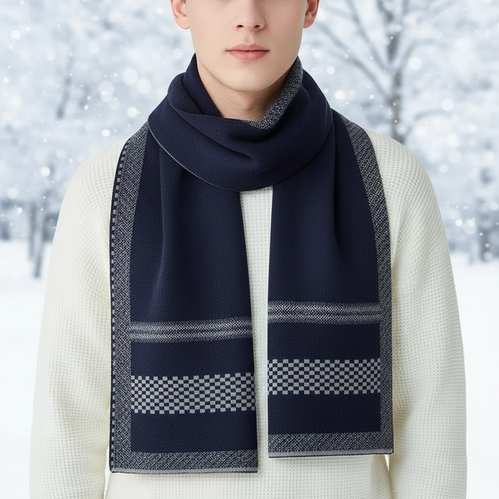 Wollszalik dla mężczyzn - StyleScarf