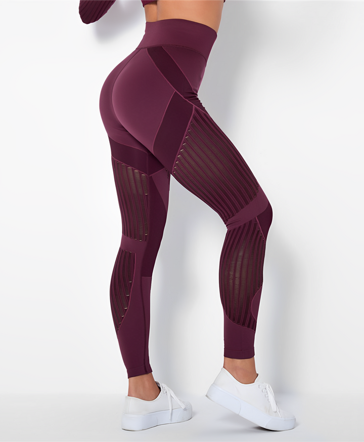 Modelujące legginsy push up damskie wysoki stan fitness