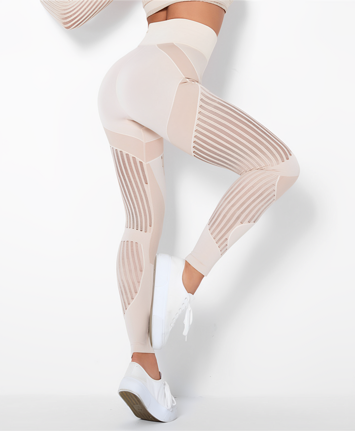Modelujące legginsy push up damskie wysoki stan fitness