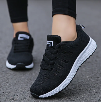 Kaminski | Lekkie sneakersy ortopedyczne damskie z siateczką