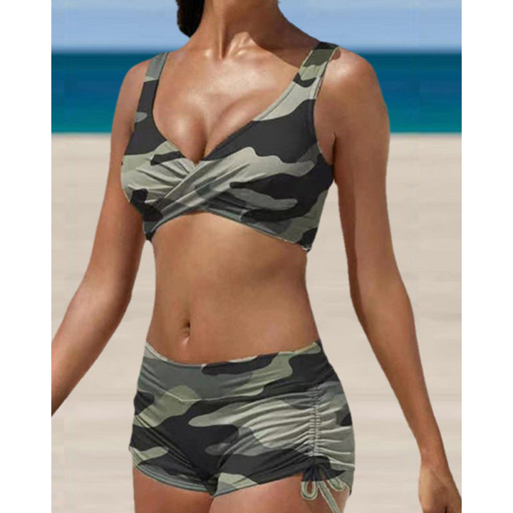 Dwuczęściowy komplet bikini podkreślający sylwetkę - Chiara