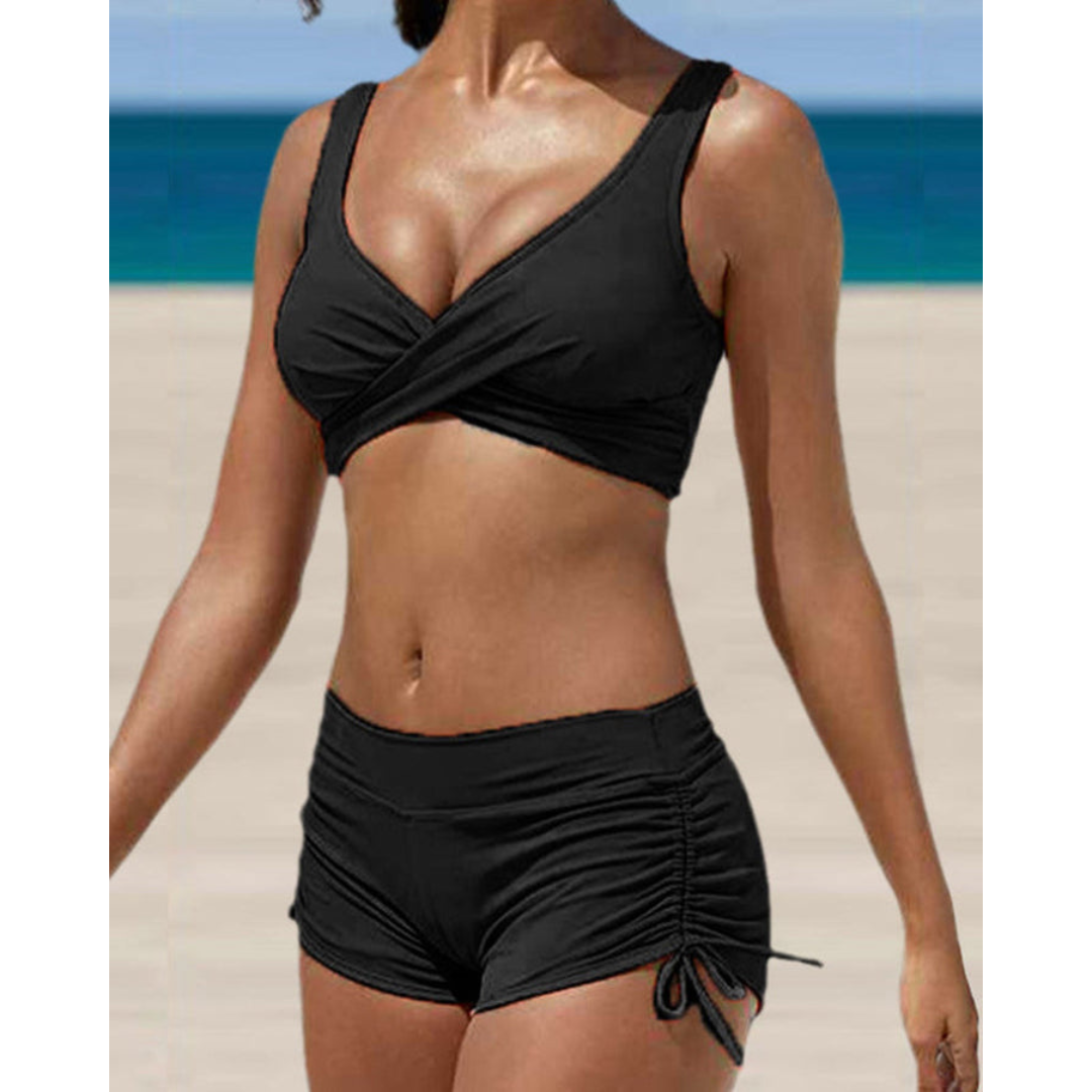 Dwuczęściowy komplet bikini podkreślający sylwetkę - Chiara