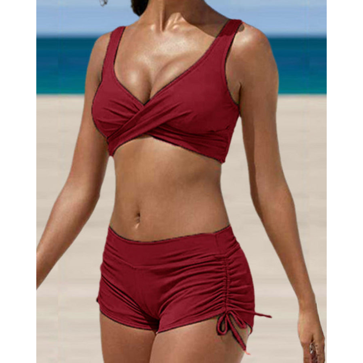 Dwuczęściowy komplet bikini podkreślający sylwetkę - Chiara