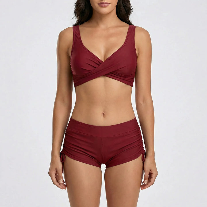 Dwuczęściowy komplet bikini podkreślający sylwetkę - Chiara