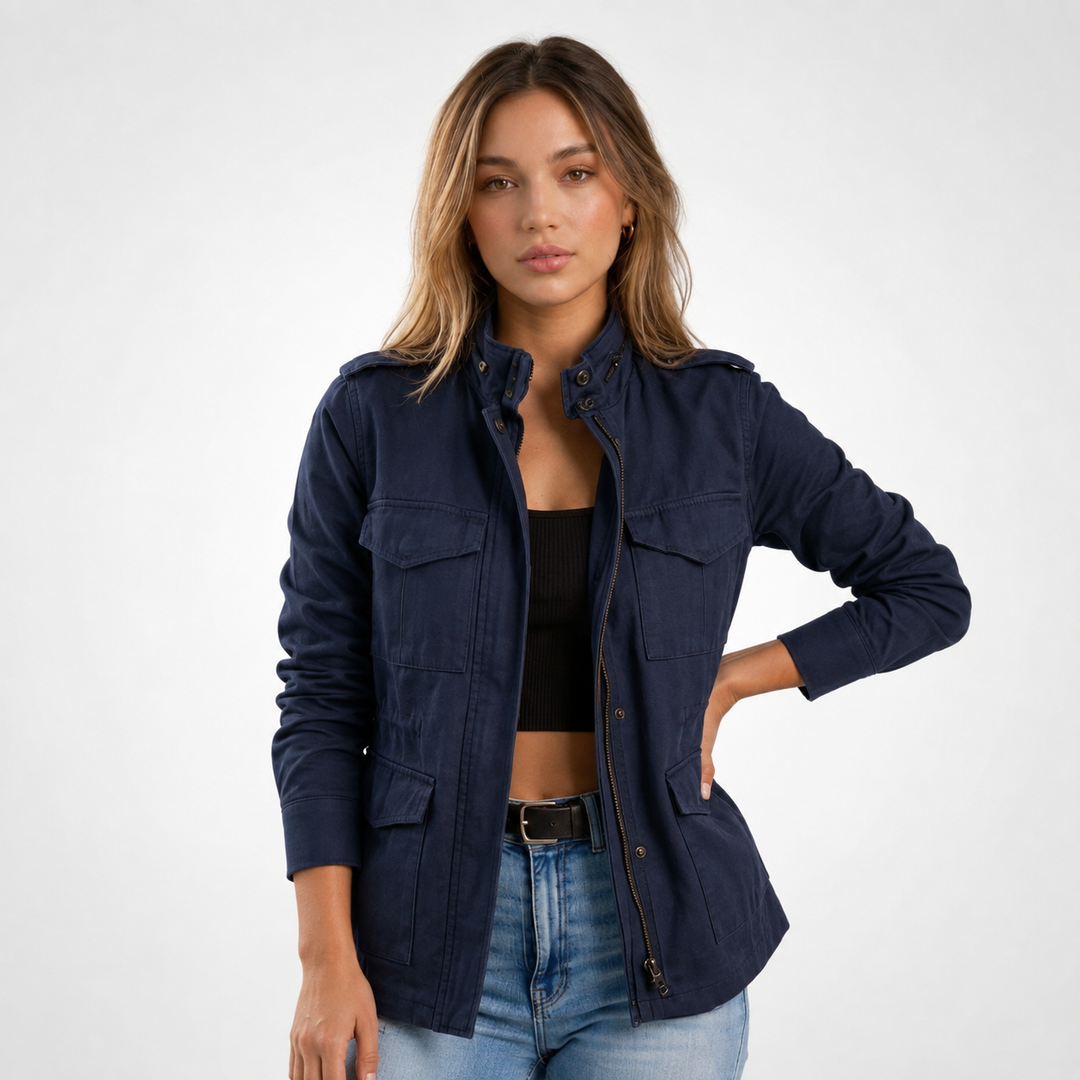 Kaminski | Lekka Kurtka na Zamek w Stylu Casual