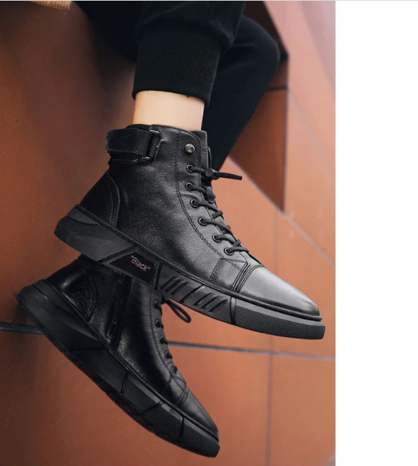 Stylowe Skórzane Buty Męskie – Rafael