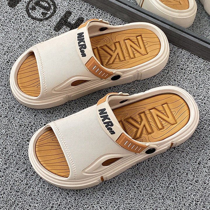 Antypoślizgowe męskie klapki plażowe – Rafael