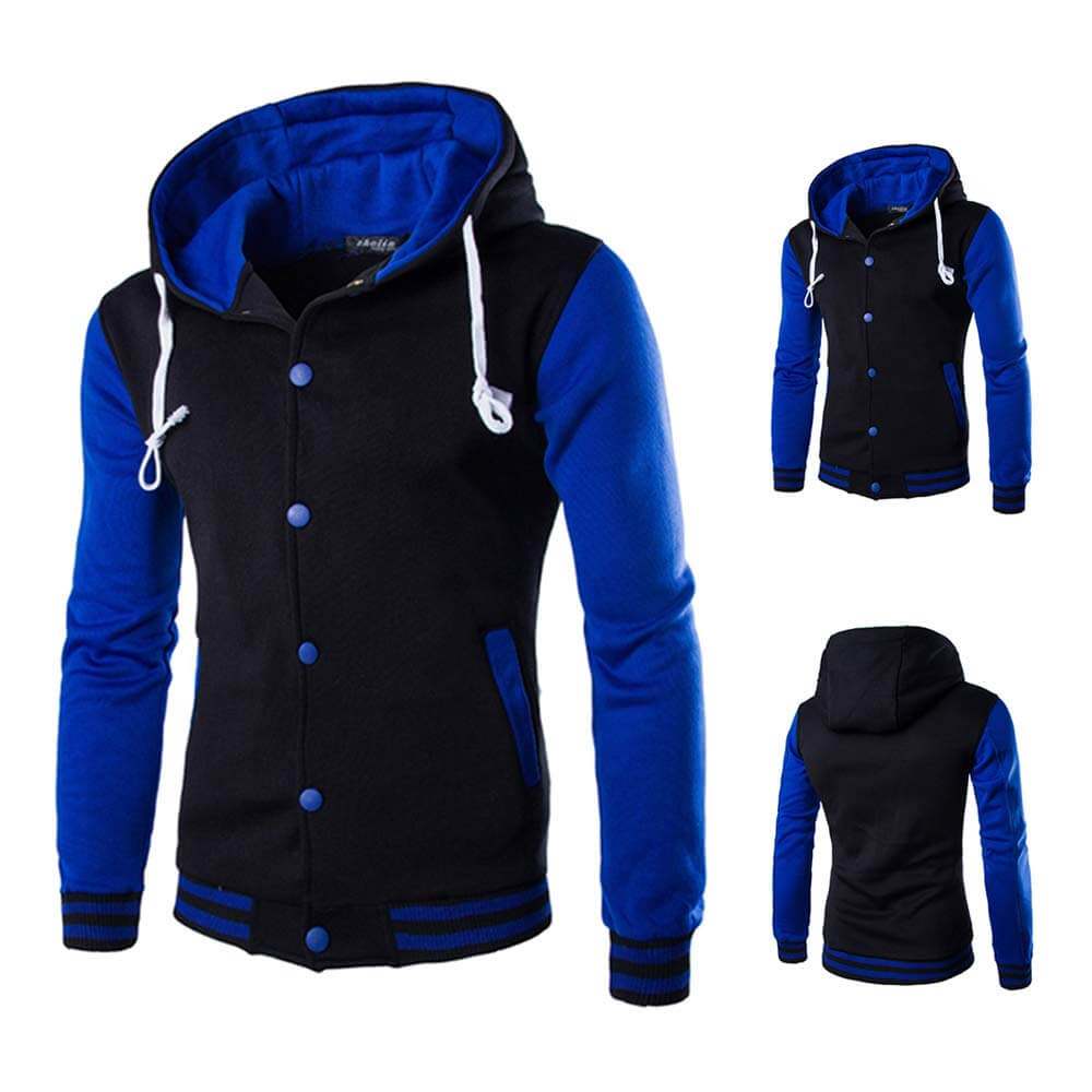 Herren-Baseball-Hoodie w stylu Varsity – edycja jesienna Kevin