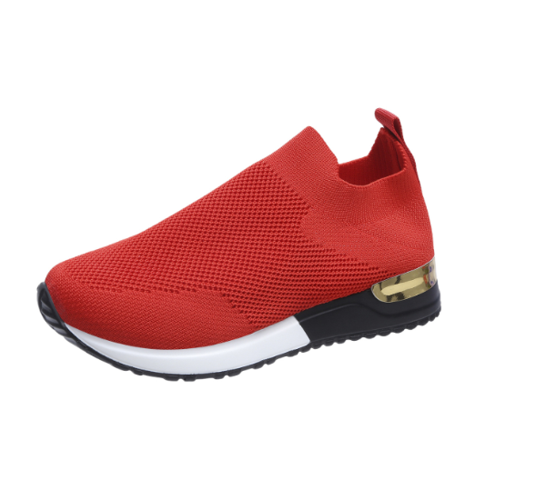 BlissWalk Comfort | Ergonomiczne Damskie Sneakersy bez Sznurka z Amortyzowaną Piętą