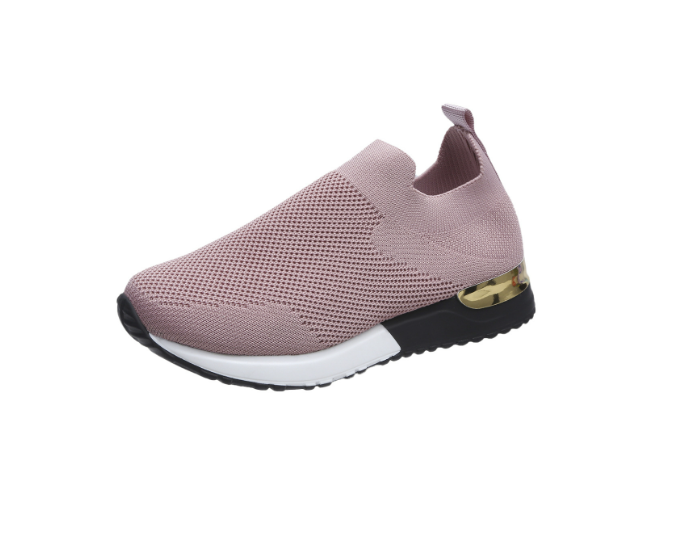 BlissWalk Comfort | Ergonomiczne Damskie Sneakersy bez Sznurka z Amortyzowaną Piętą