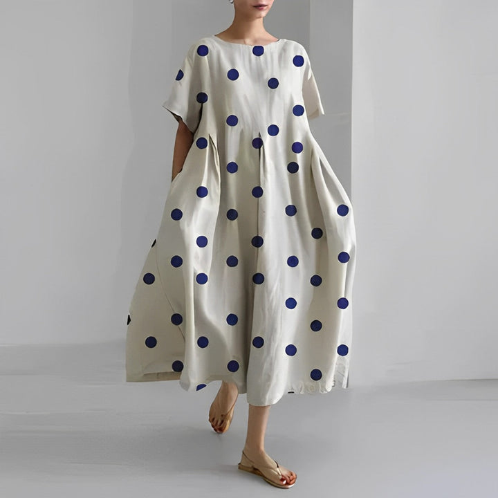Boho-Kwiatowa Sukienka Maxi - FloraChic
