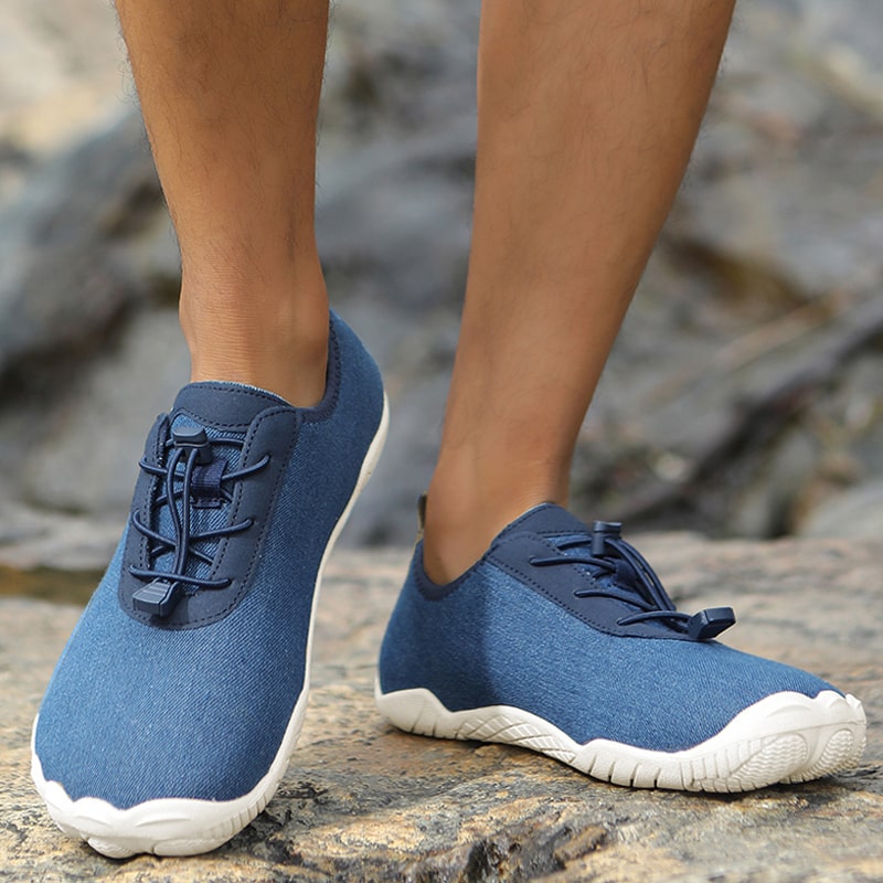 Buty sportowe na boso z antypoślizgową podeszwą – Leonis