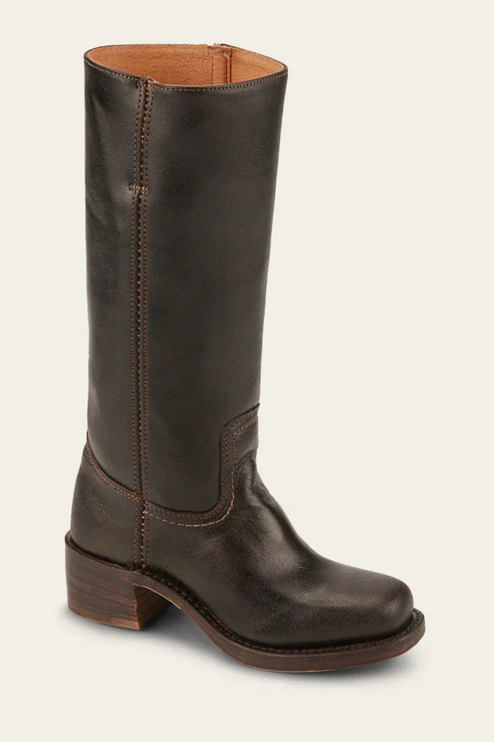 Jesienne skórzane botki – Naomia
