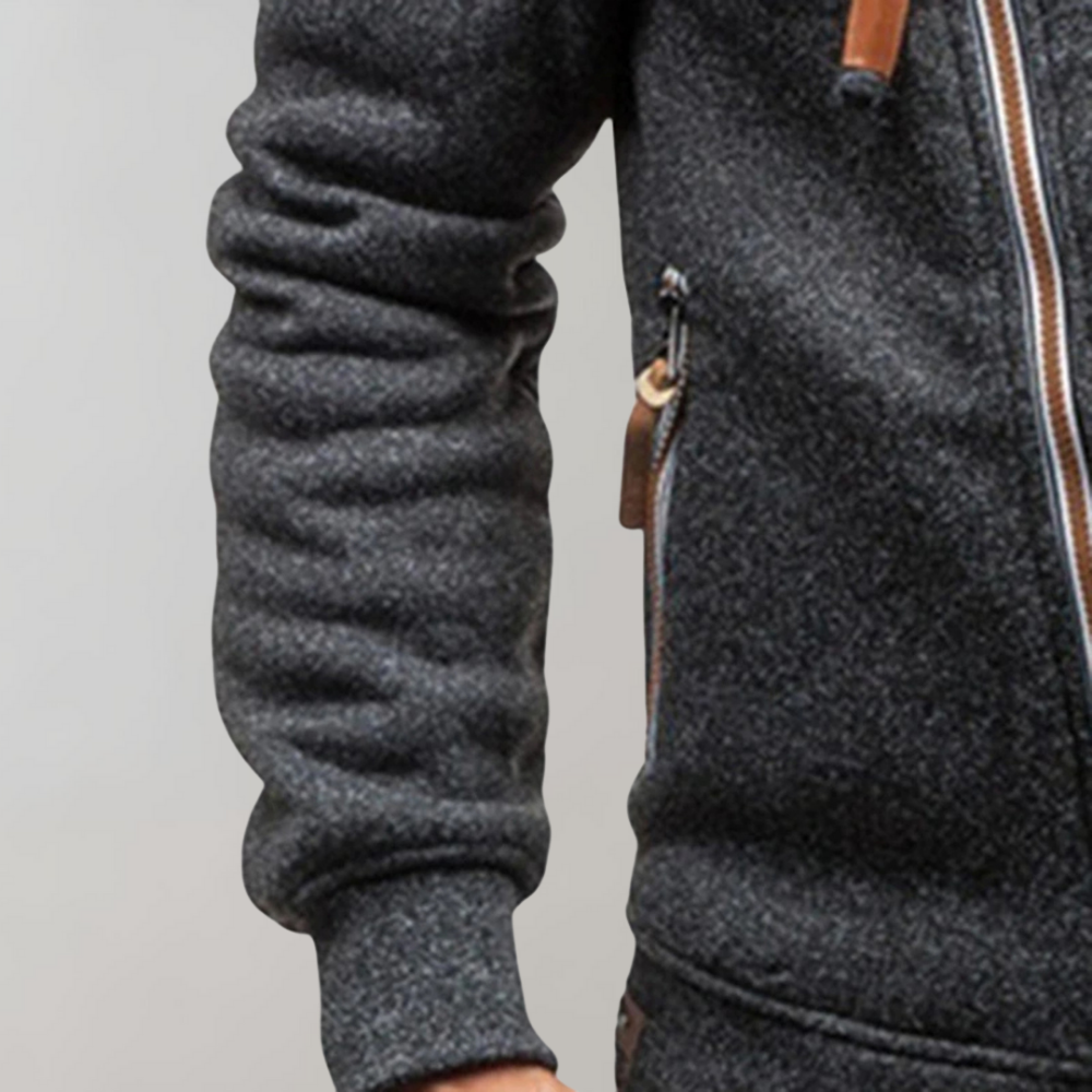 Casual Hoodie z zamkiem błyskawicznym - Orion