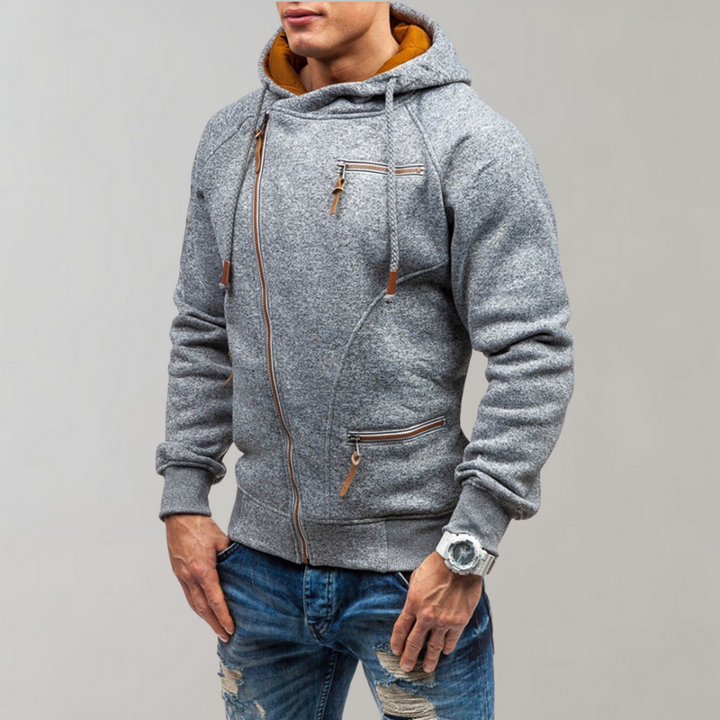 Casual Hoodie z zamkiem błyskawicznym - Orion