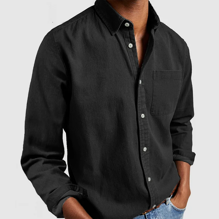 Casual koszula z eleganckimi detalami - Evan