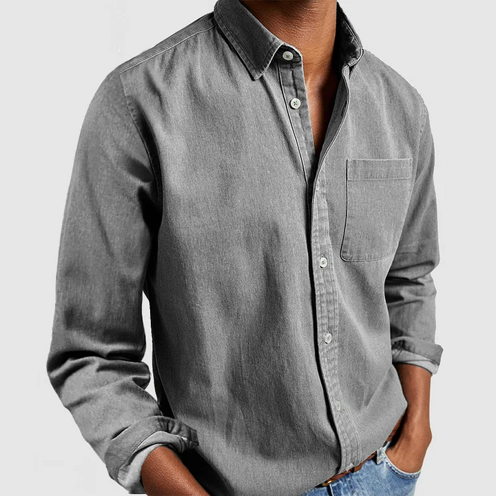 Casual koszula z eleganckimi detalami - Evan
