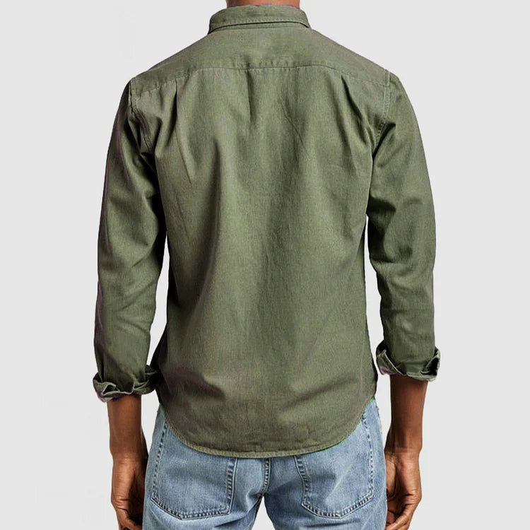 Casual koszula z eleganckimi detalami - Evan