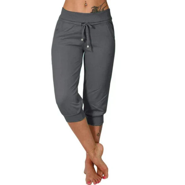Casual Spodnie Capri - Luna