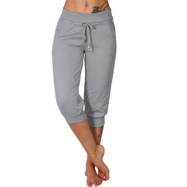 Casual Spodnie Capri - Luna