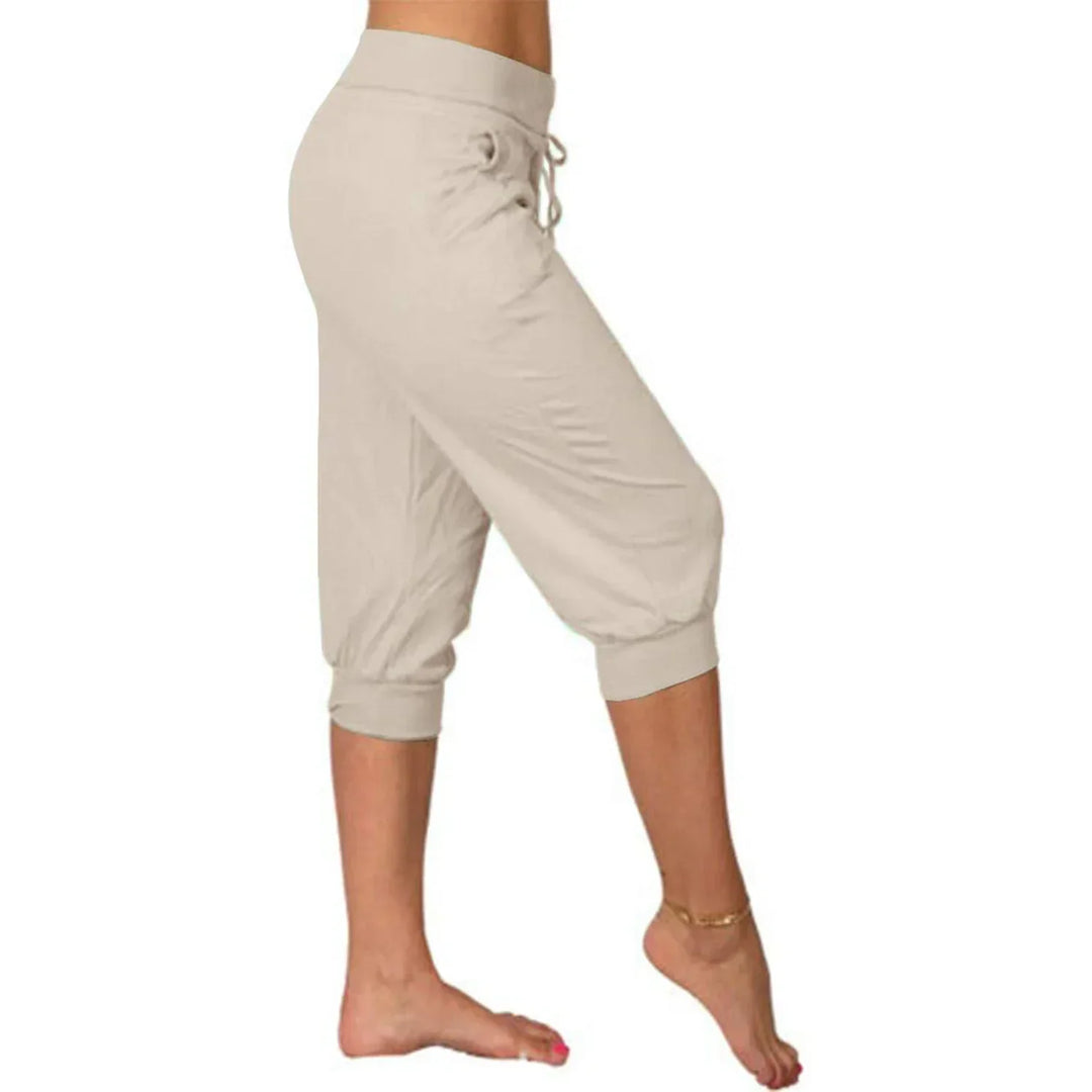 Casual Spodnie Capri - Luna