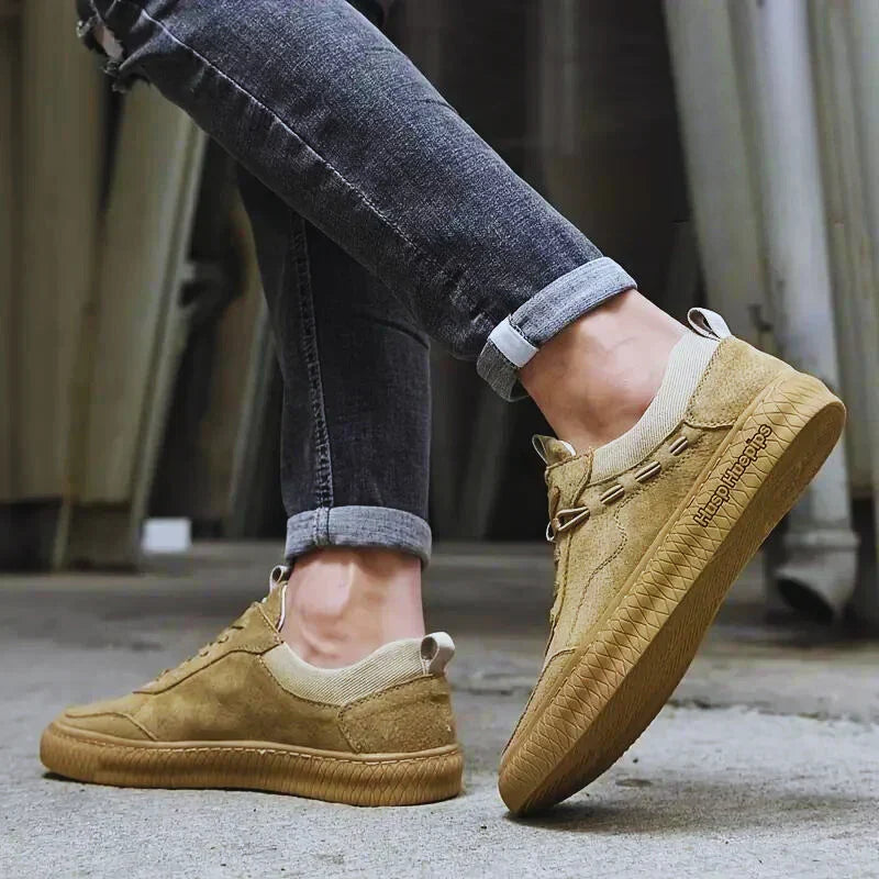 Casual Suède Męskie Sneakers - Maxon