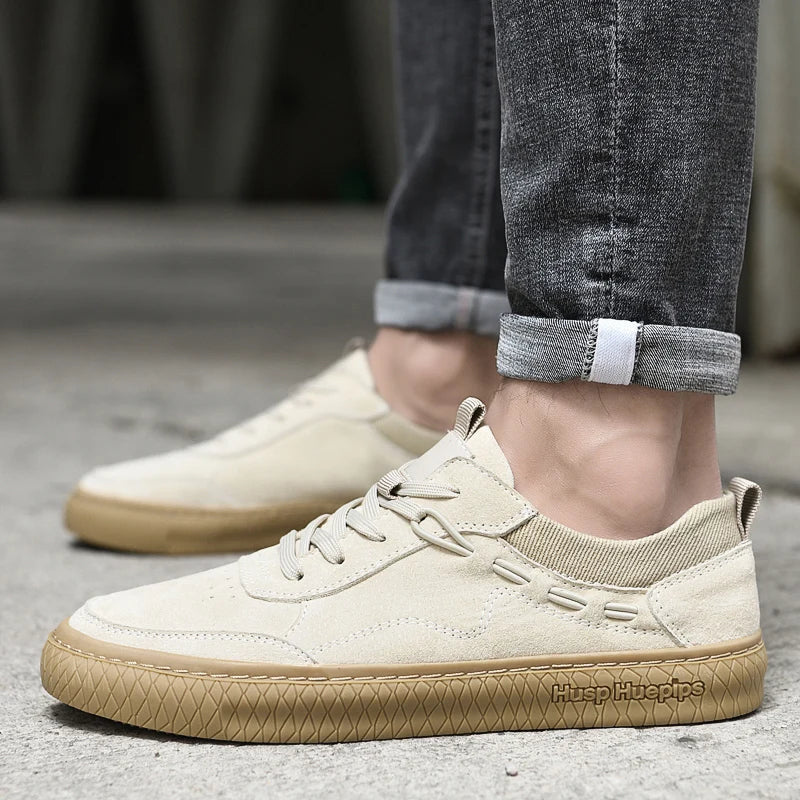 Casual Suède Męskie Sneakers - Maxon